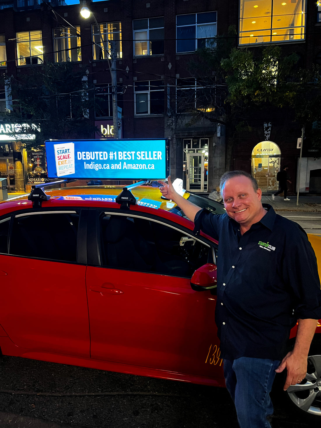 Start. Scale. Exit. Repeat. Debuts as #1!